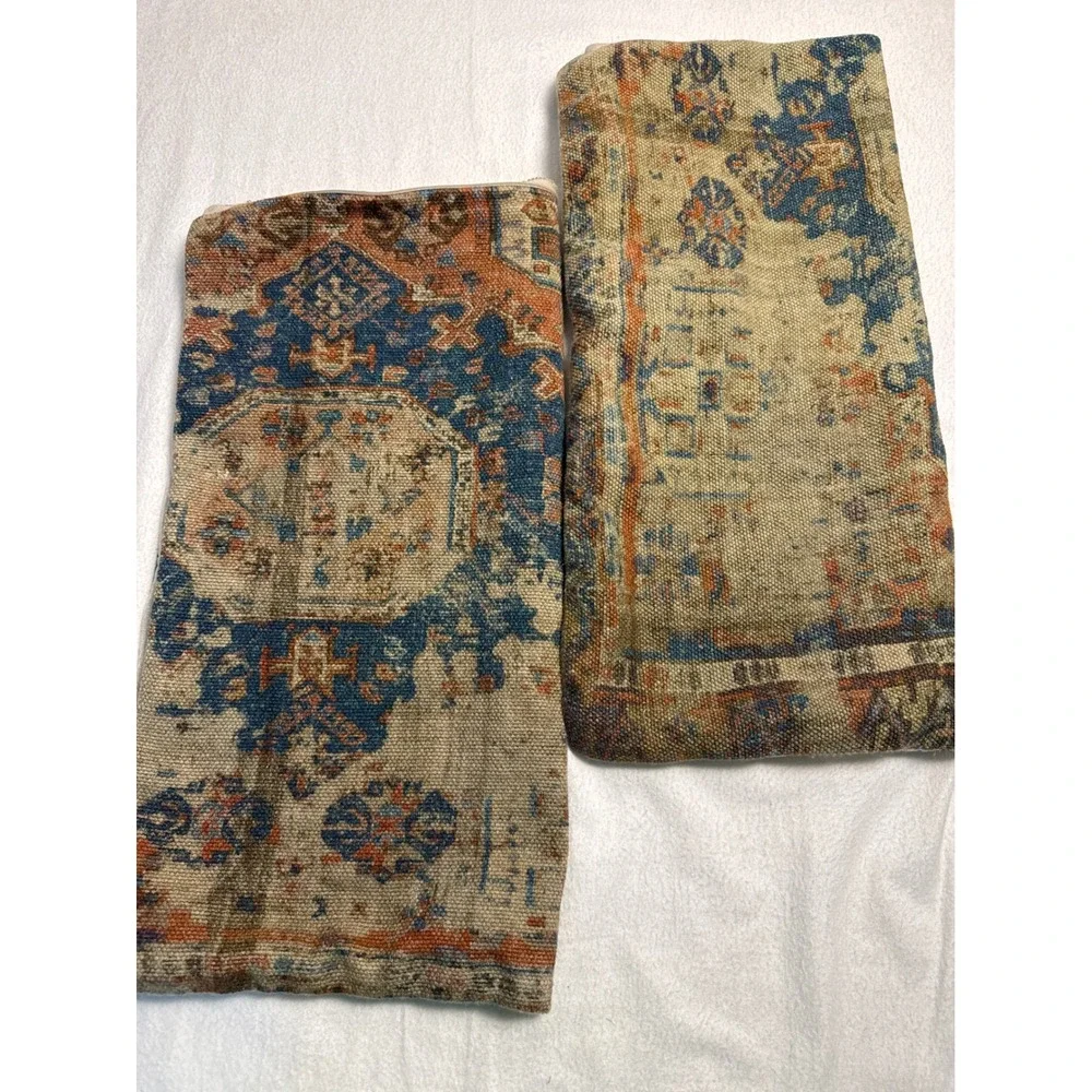 Pottery Barn Navin Persian Rug Pillow Covers 22